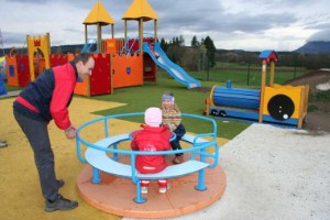 In Postojna gibt es einen großen Abenteuerspielplatz (Foto: privat) In Postojna gibt es einen großen Abenteuerspielplatz (Foto: privat)